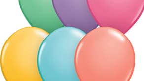 (image for) 5 Inch Plain Latex Qualatex Balloons