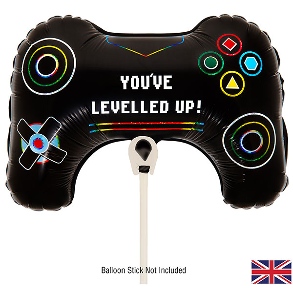 11" Mini Controller Air Fill Foil Balloons