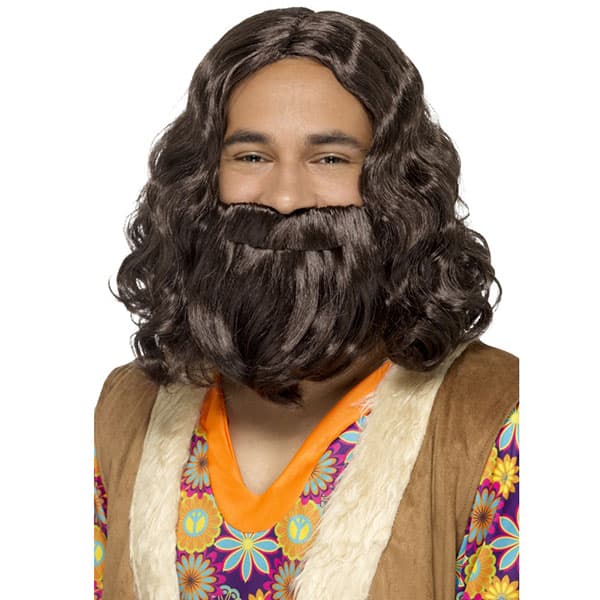 (image for) Hippie Beard And Wig