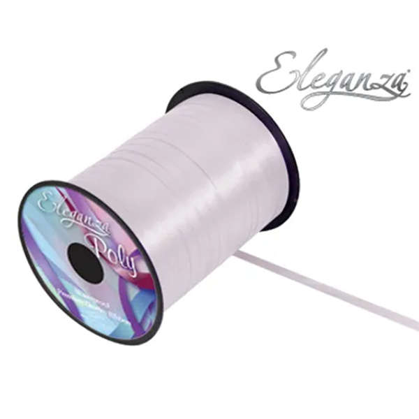 (image for) Eleganza White Curling Ribbon 500m