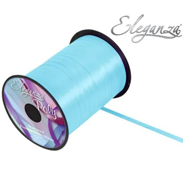 (image for) Light Blue Curling Ribbons 500m
