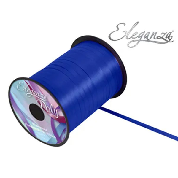Eleganza Navy Blue Curling Ribbon 500m