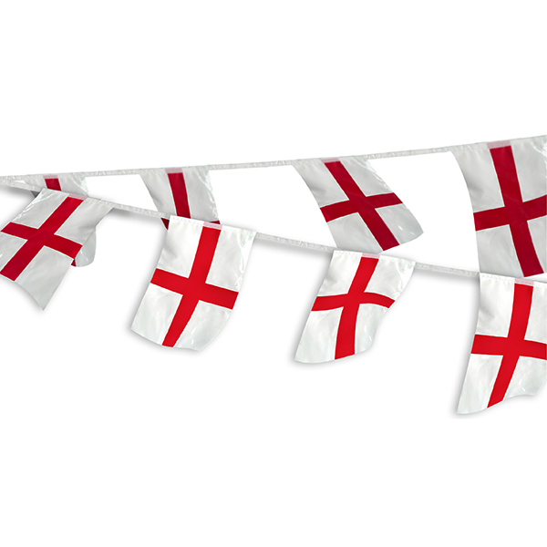 (image for) St George's Cross England Flag Bunting