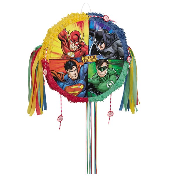 (image for) Justice League Drum Pull Piñata