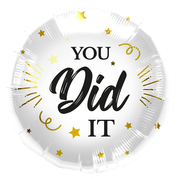 (image for) 18" You Did It Foil Balloons