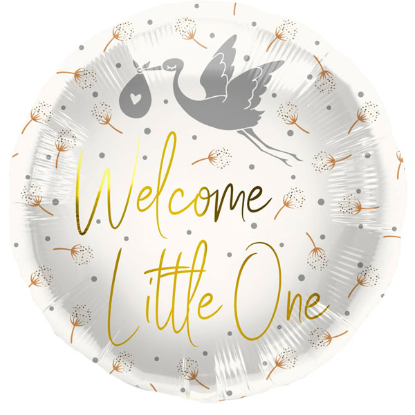 18" Welcome Little One Foil Balloons
