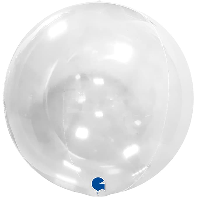 (image for) 15" Transparent Grabo Globe (Unvalved)