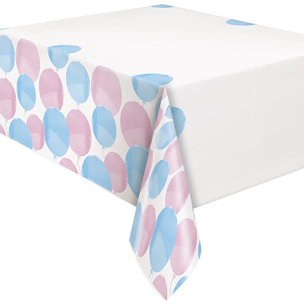 (image for) Gender Reveal Plastic Tablecover 1pk