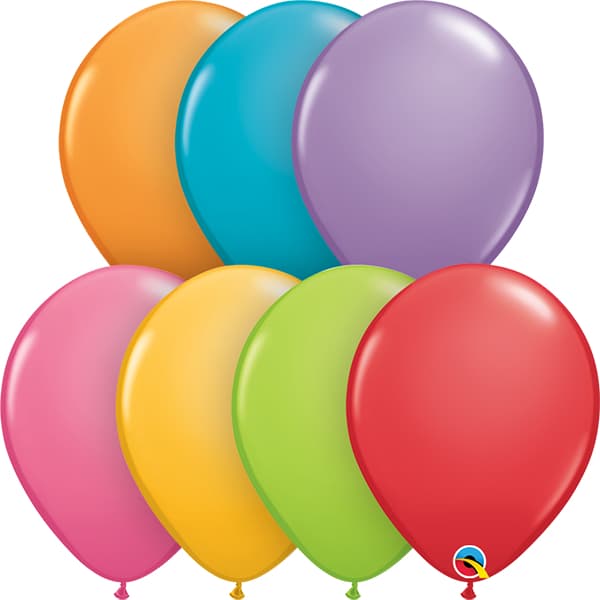 (image for) 11" Festive Assortment Latex Balloons 100pk