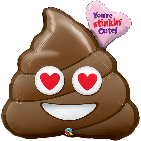 (image for) 31" You're Stinkin Cute! Supershape Balloons