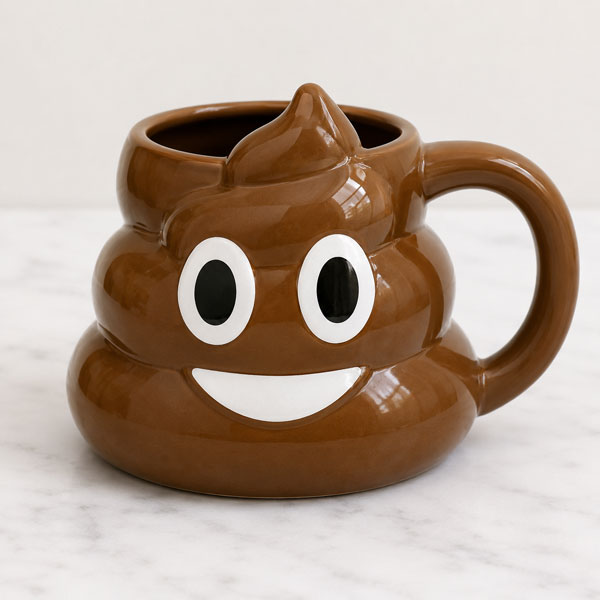 Emoji Poop Ceramic Mug