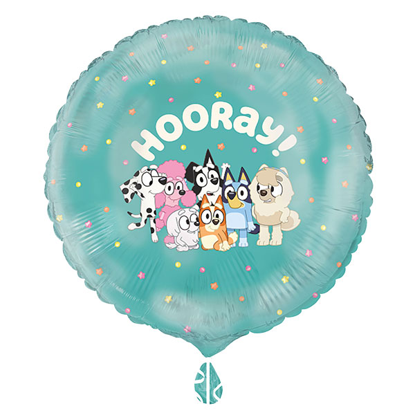 18" Bluey & The Gang Foil Balloons