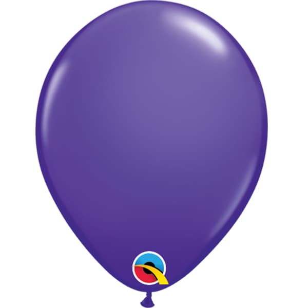 (image for) 16" Purple Violet Latex Balloons 50pk