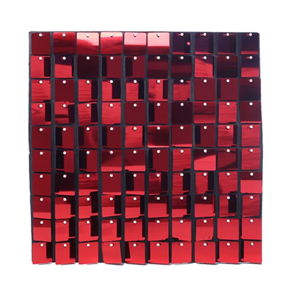 (image for) Red Sequin Wall Panel