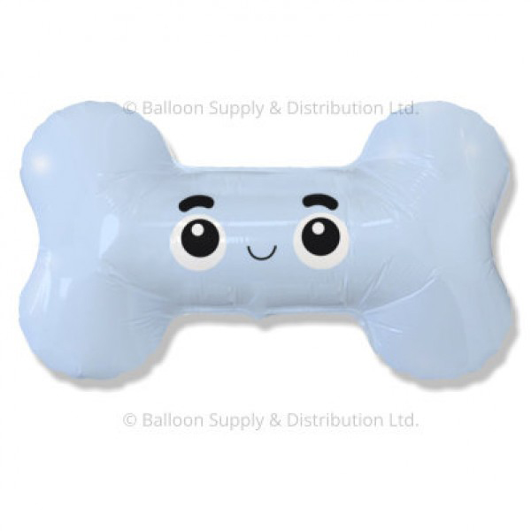 (image for) 30" Blue Bone Supershape Balloons