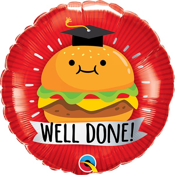 (image for) 18" Grad Well Done! Foil Balloons