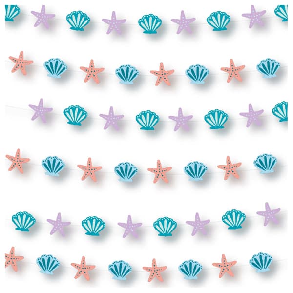 (image for) Mermaid Tales String Decorations 6pk