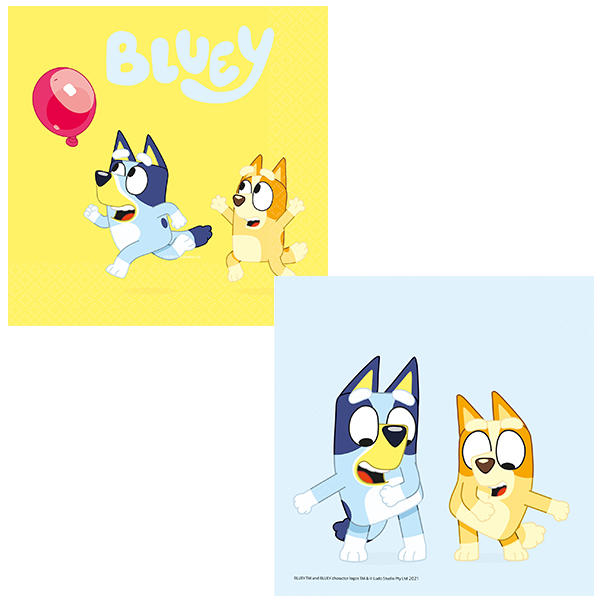 (image for) Bluey Luncheon Paper Napkins 16pk