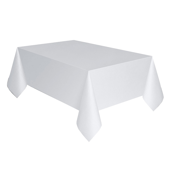(image for) Coconut White Paper Tablecover 1pk