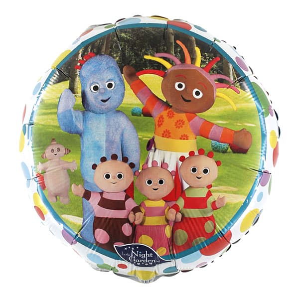 (image for) 18" In The Night Garden Round Foil Balloons