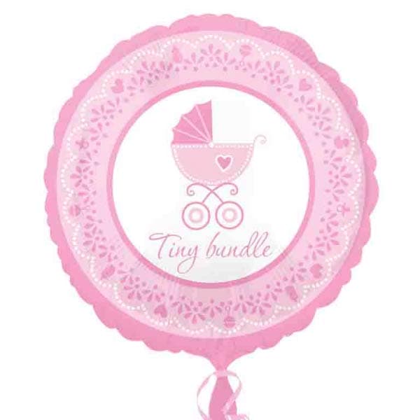 (image for) 18" Celebrate Baby Girl Foil Balloons