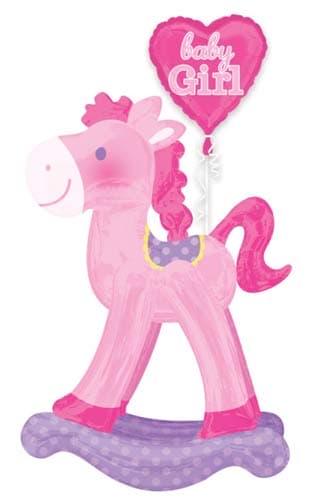 (image for) Rocking Horse Baby Girl Air Walkers