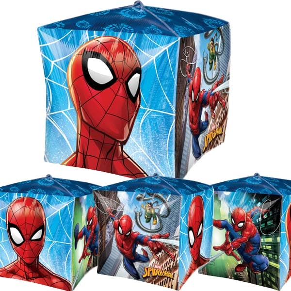 (image for) SpiderMan Cubez Foil Balloons