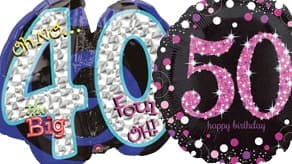 Ages 40 To 50 Balloons