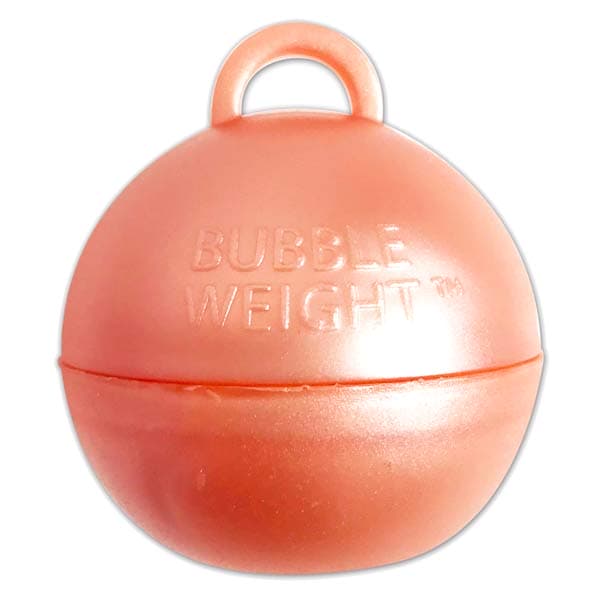 (image for) Rose Gold Bubble Balloon Weights