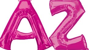 Anagram Pink Air Fill Letters