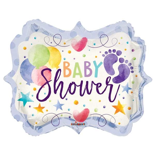 (image for) 18" Baby Shower Shape Balloons