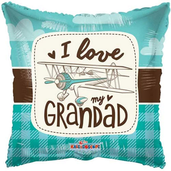 (image for) 18" I Love My Grandad Foil Balloons