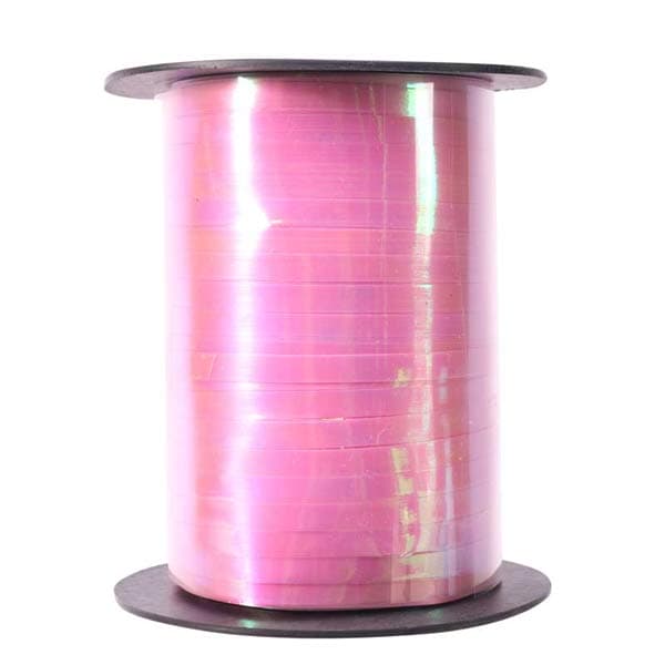 (image for) Metallic Iridescent Pink Curling Ribbon 250m