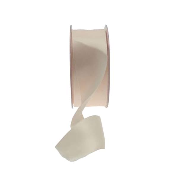 (image for) Cream Double Faced Satin Ribbon 38mm x 20m