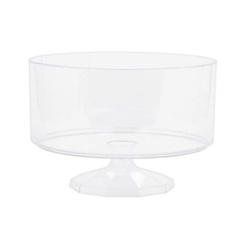 Plastic trifle bowl with lid hotsell