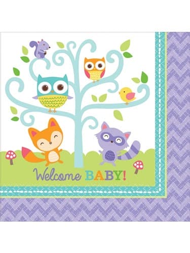 (image for) Woodland Welcome Napkins 16pk