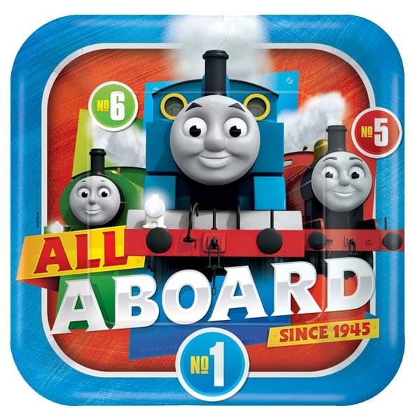 (image for) Thomas & Friends Paper Plates