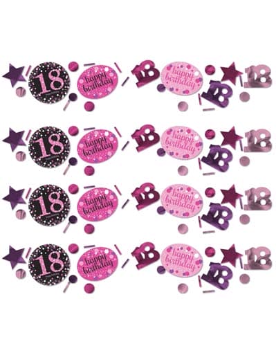 (image for) Pink Celebration 18th Confetti