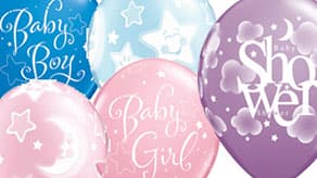 (image for) New Baby Latex Balloons