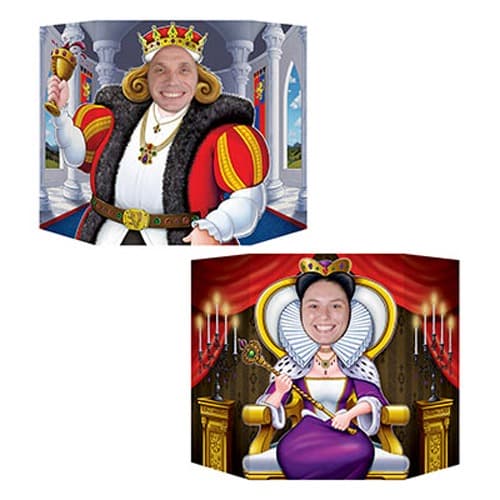 (image for) King & Queen Double Sided Photo Prop