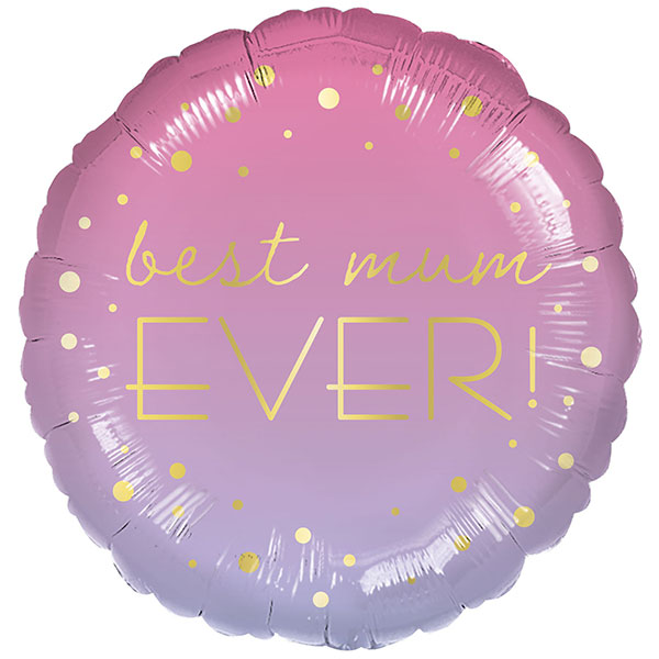 (image for) 18" Best Mum Foil Balloon