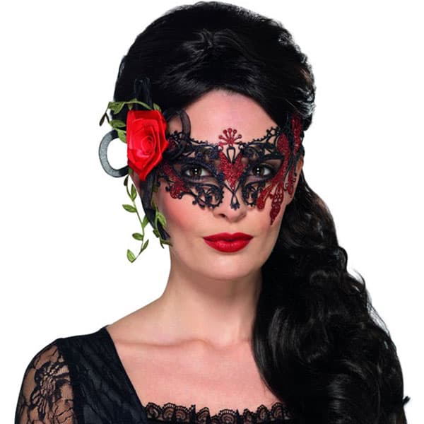 (image for) Day Of The Dead Metal Filigree Eyemasks