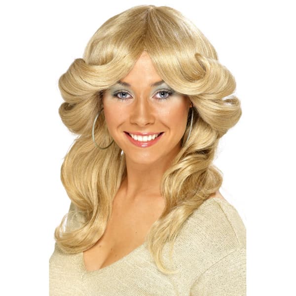 70's Blonde Flick Wigs