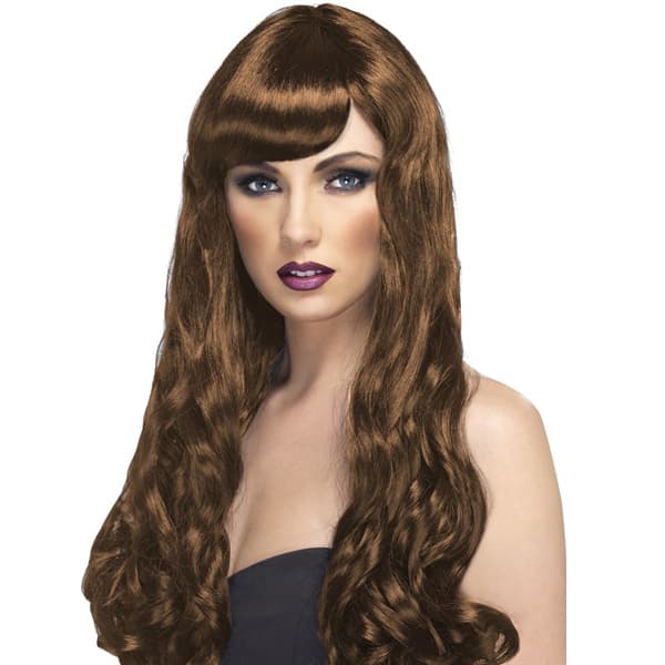 (image for) Brown Desire Wigs With Fringe