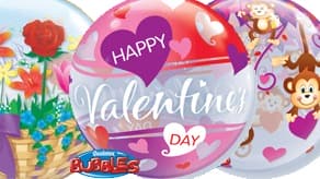 Valentines Bubble Balloons