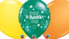 St Patricks Latex Balloons