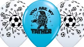Fathers Day Printed Latex Balloons