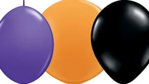 (image for) Halloween Colour Latex Balloons