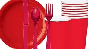 Red Nose Day Tableware