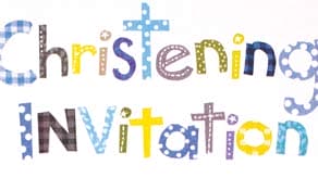 Christening Invitations
